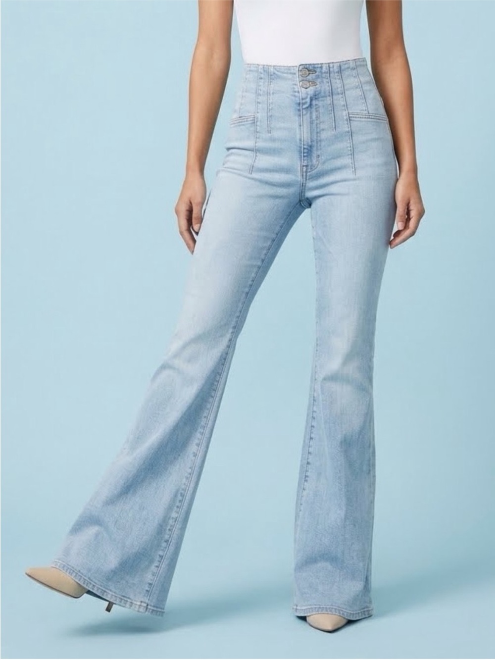 Free People We the Free Jayde Flare Jeans New!
